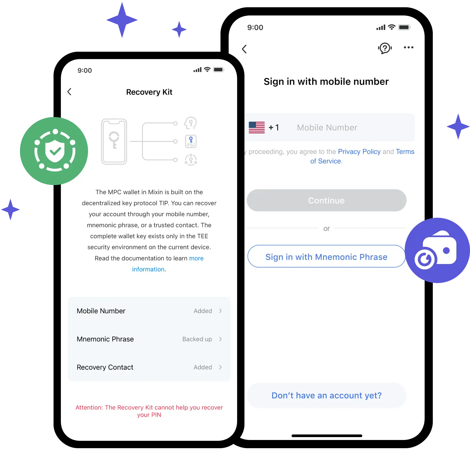 NEVER LOSE YOUR ACCOUNT